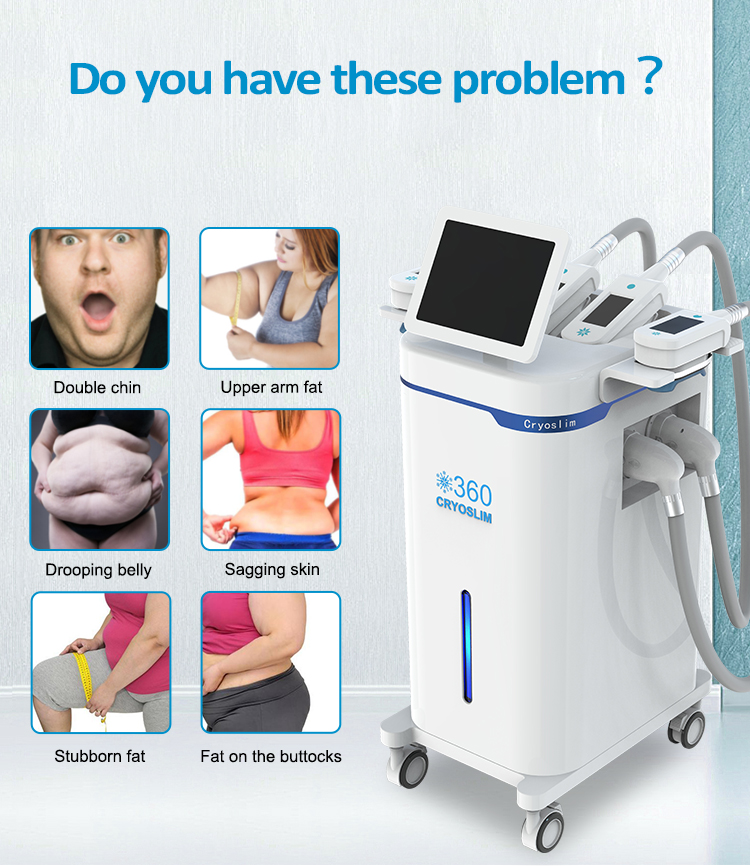 Fat freezing cryolipolysis coolsculpting beauty machine