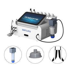 3 in 1 shockwave+vacuum ems microcurrent+pressotherapy leg massage physical therapy machine