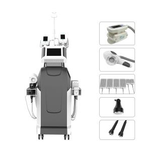 Cryolipolysis coolsculpting machine with lipolaser velashape RF cavitation multifunctional beauty machine